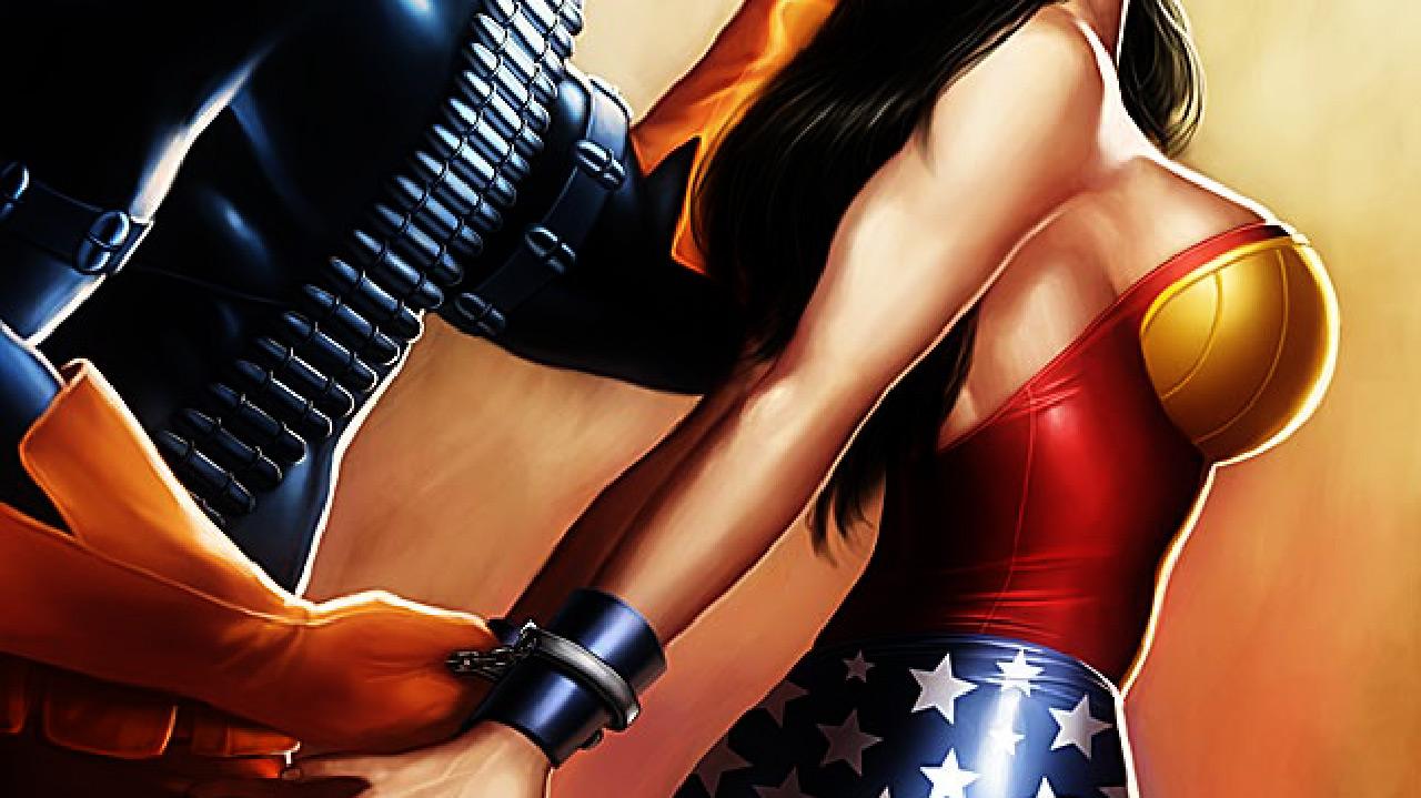 Wonder Woman in trouble III in Injustice - Ryonani [ Ryona リョナ ]