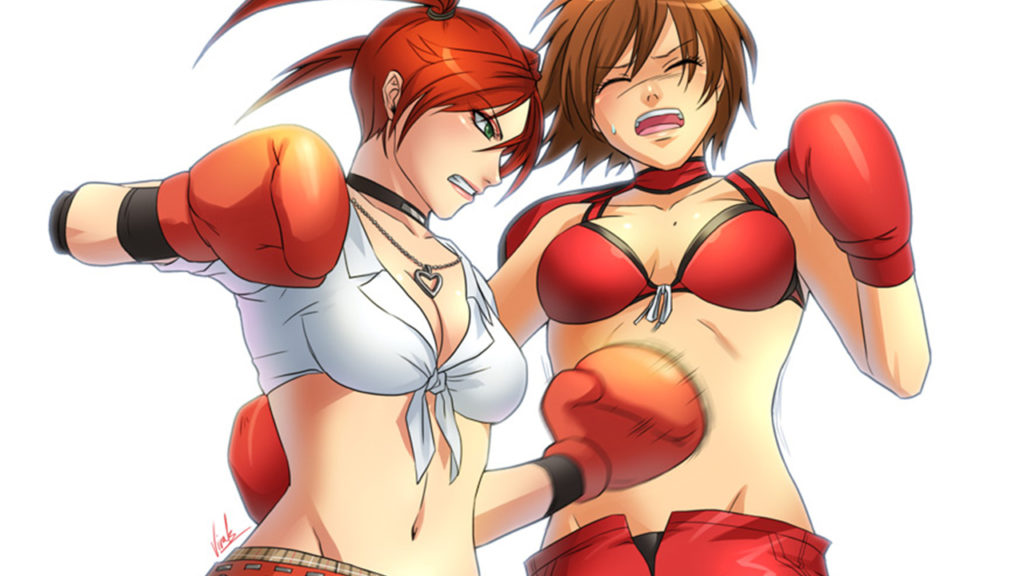 Reiko Ryona Belly Punch